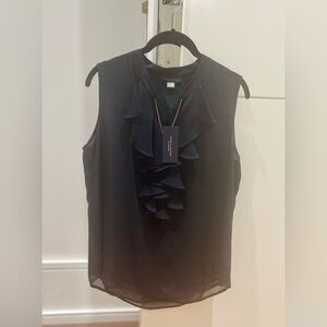 NWT Tommy Hilfiger Flounce Blouse Top M